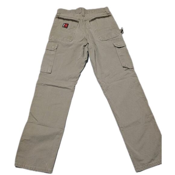 Wrangler RIGGS Workwear Ranger Pants 103W060BR Brown 31x34 Ripstop Cargo Utility - Picture 2 of 11